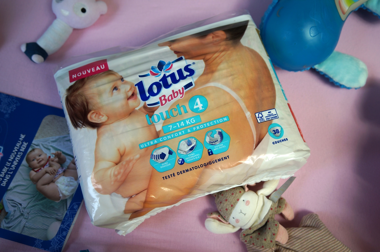 Couches Baby Touch par Lotus, on valide Les Ptits Loups